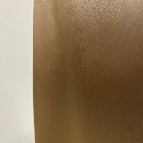 Azazie Clarice Gold Metallic Satin Bridesmaid Dress Sz 6 EUC - Picture 12 of 12